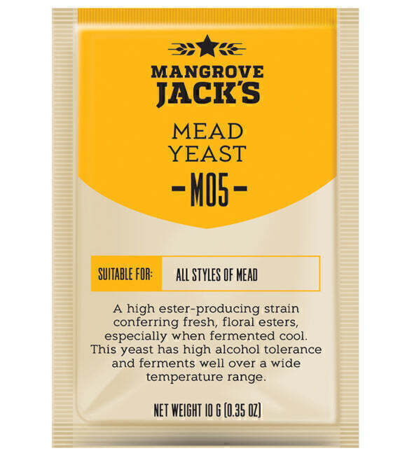 BREWCRAFT - MANGROVE JACKS M05 MEAD YEAST