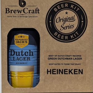 GREEN DUTCHMAN LAGER (HEINEKIN STYLE)
