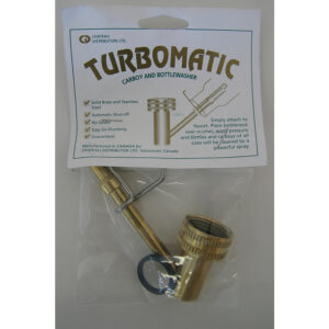 BRASS TURBO JET BOTTLE WASHER