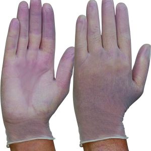 PRO CHOICE POWDER FREE VINYL GLOVES CLEAR XL