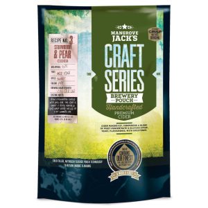 MANGROVE JACKS CRAFT SERIES CIDER BREWERY POUCH - STRAWBERRY AND PEAR
