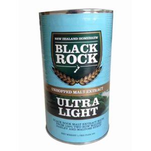 BLACK ROCK - ULTRA LIGHT MALT UNHOPPED TIN 1.7KG