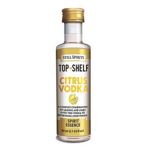 TOP SHELF CITRUS VODKA 50ML