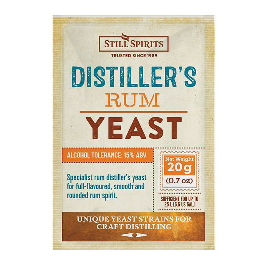 STILL SPIRITS DISTILLERS RUM YEAST 20g