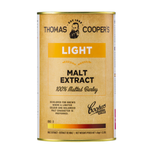 COOPERS LIGHT MALT EXTRACT 1.5KG